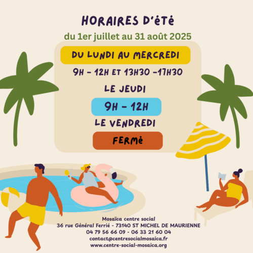 horaires été