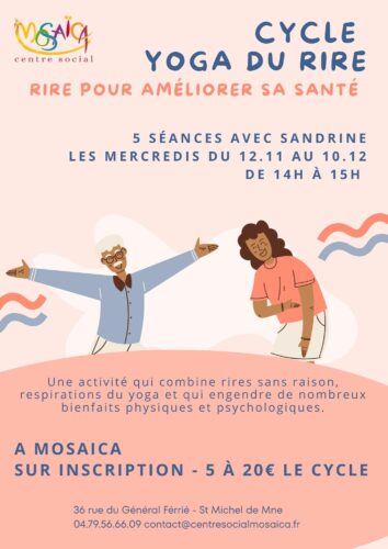 Cycle yoga du rire novembre