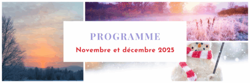 Header programme novembre decembre 25